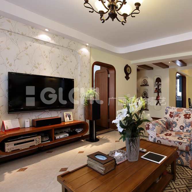 田園風格背景墻