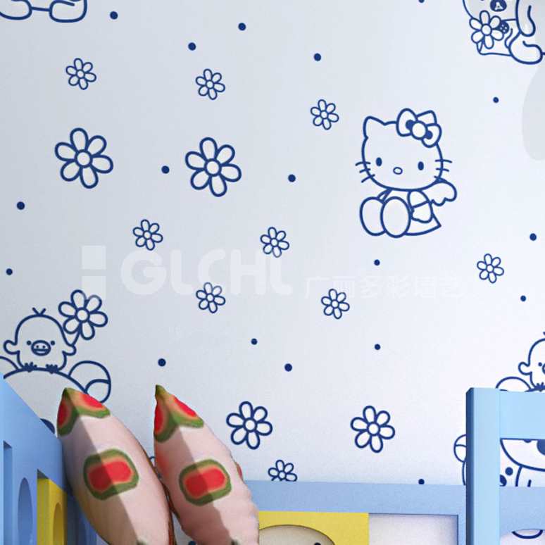 兒童房手工墻紙 兒童房手工墻紙